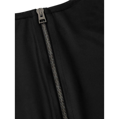 Black Viscose Long Sleeve