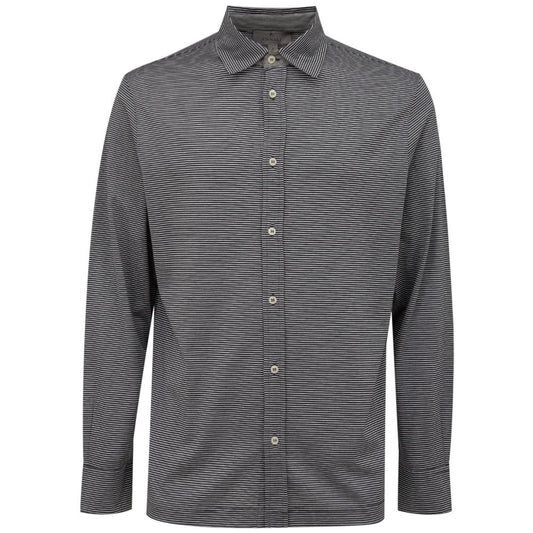 Bicolor Cotton Dress Shirt