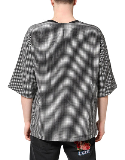 Black Graphic Print Short Sleeve T-shirt