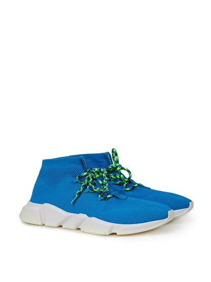 Zapatillas deportivas de algodón azul para hombre