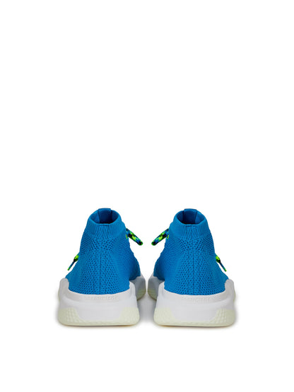 Zapatillas deportivas de algodón azul para hombre