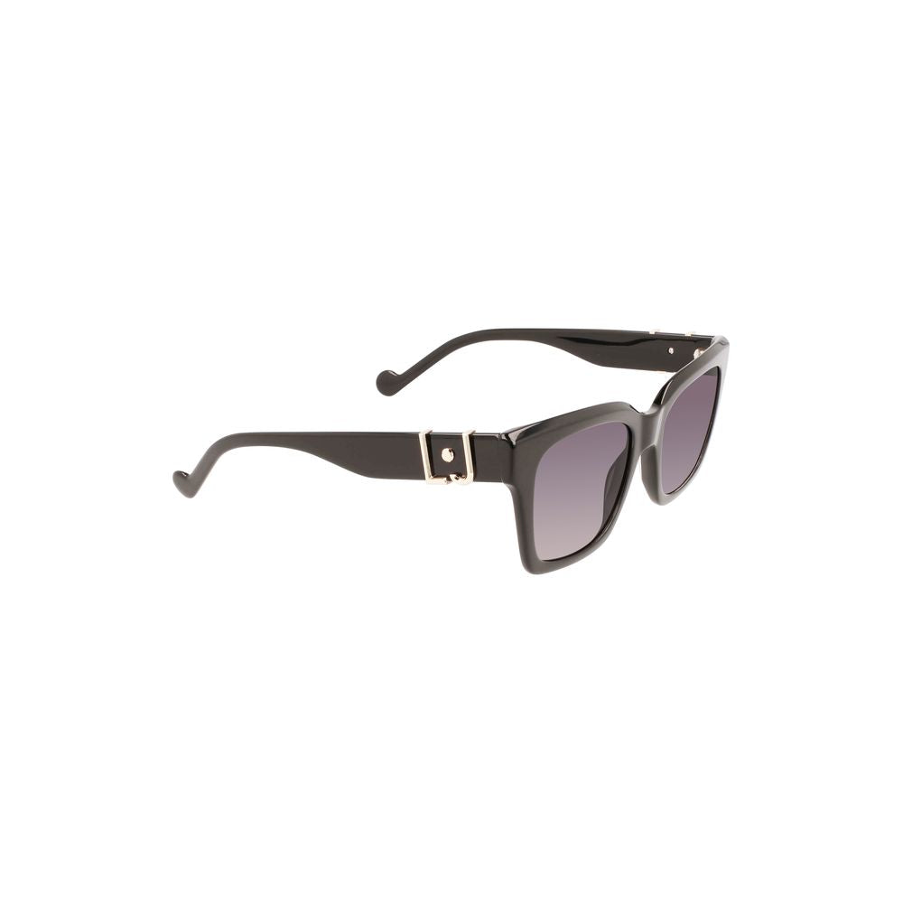 Black Acetate Women's Sunglass