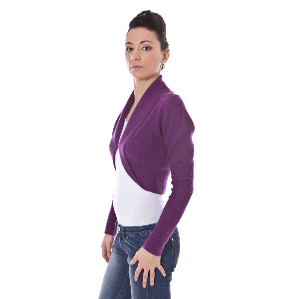 Suéter de lana morado