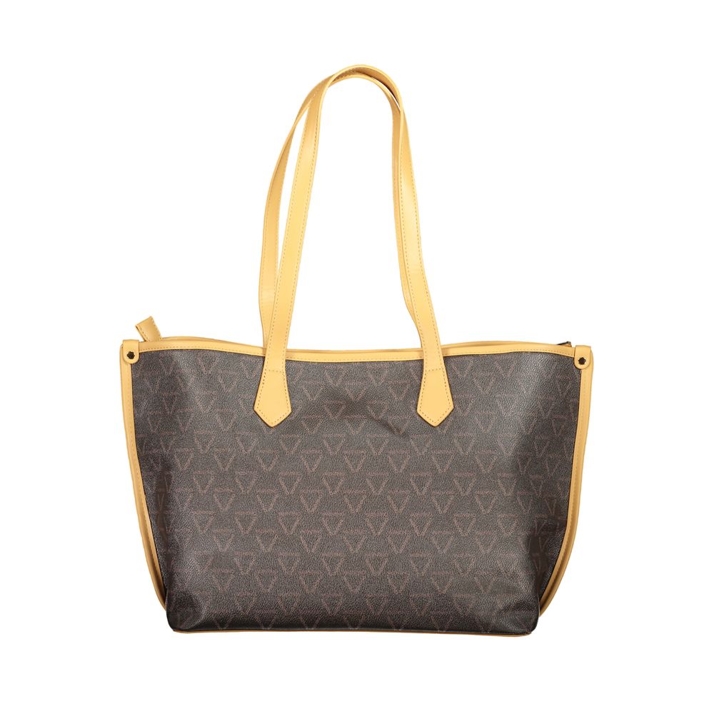 Brown Polyethylene Handbag