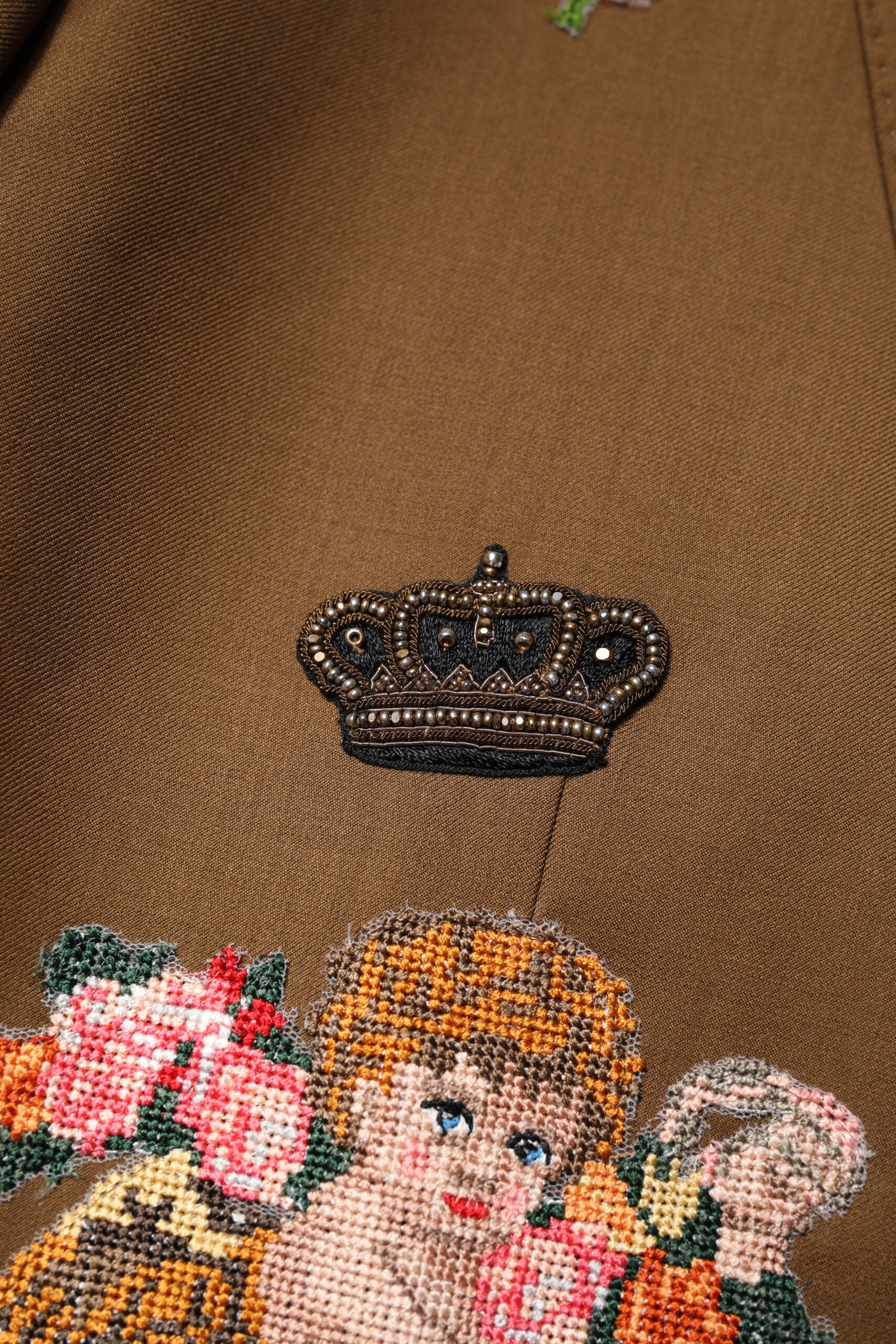 Brown MARTINI Single Breasted Coat Blazer