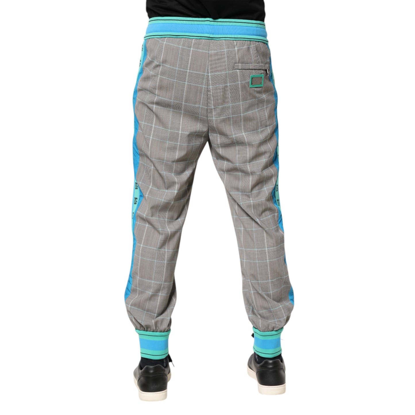 Multicolor Cotton Men Jogger Sweatpants Pants