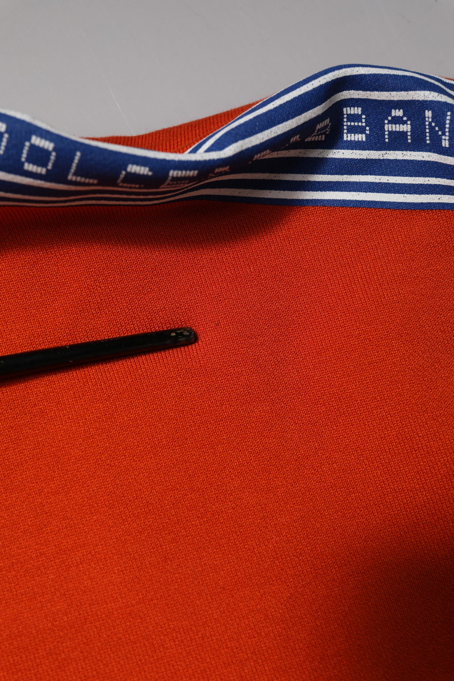 Orange Cotton Hooded Men Sweatshirt Sweater