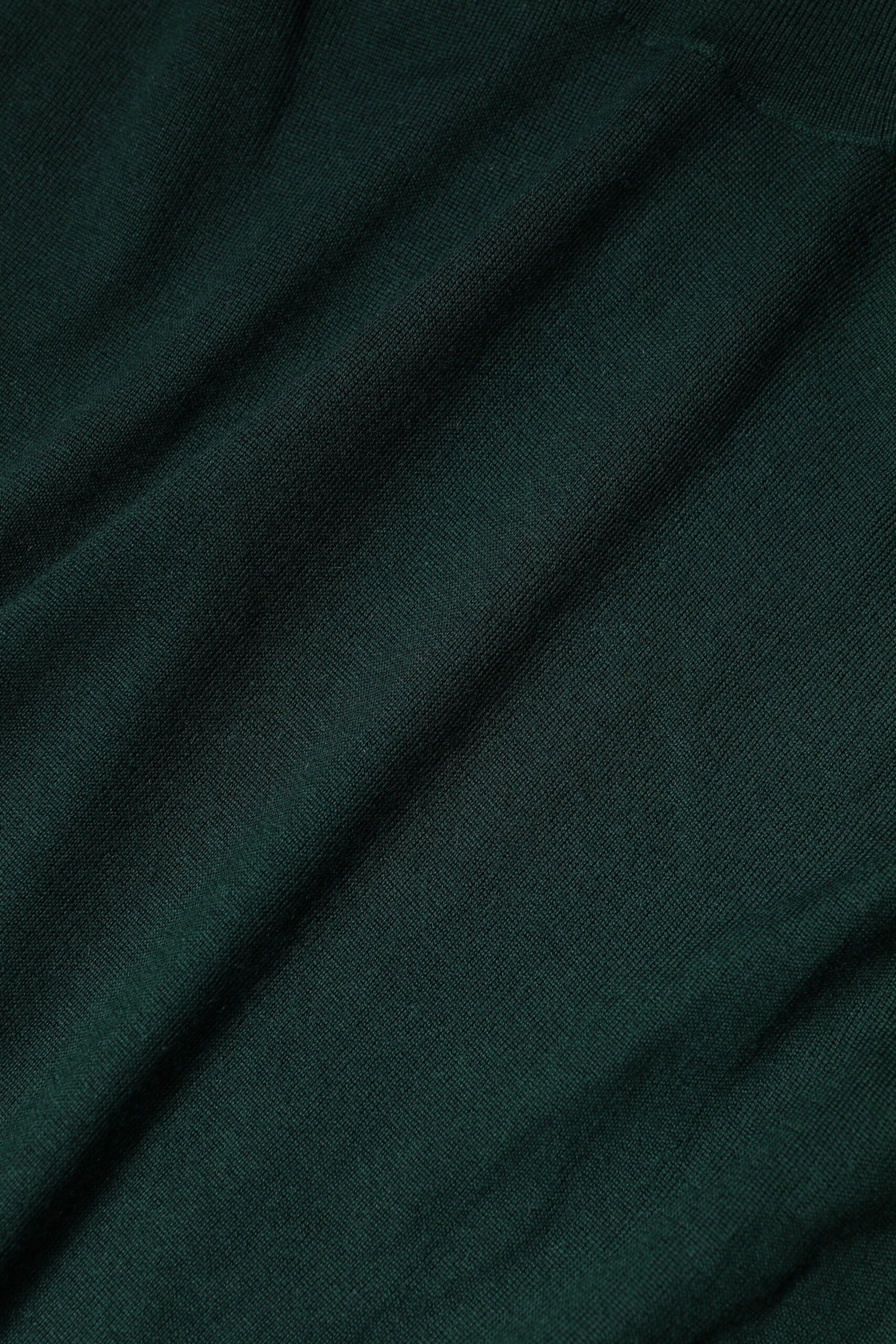 Green Cashmere Knitted Men Pullover Sweater