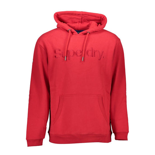 Red Cotton Men Sweater