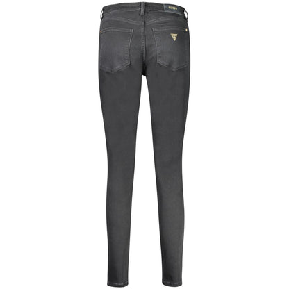 Black Cotton Women Jeans