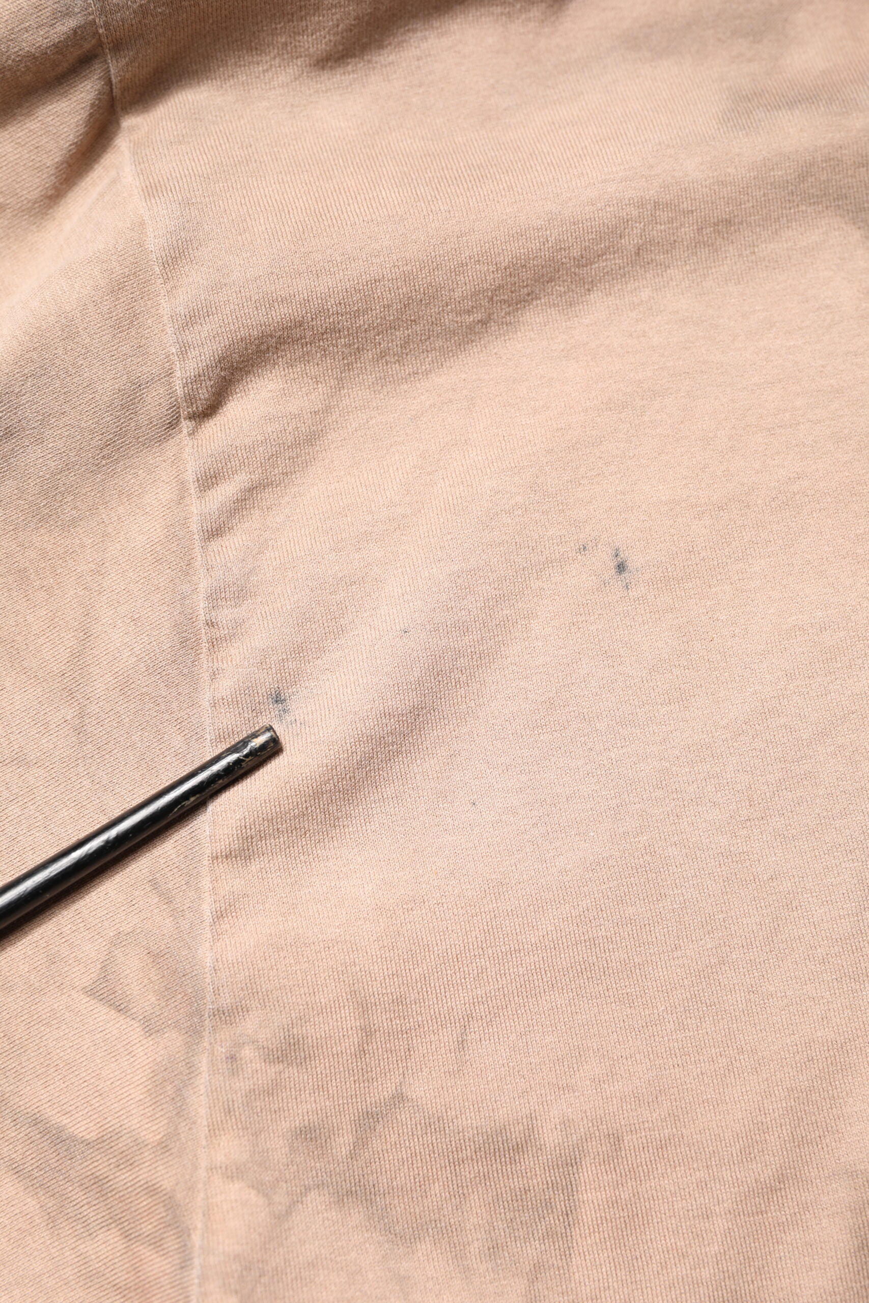 Beige Tie Dye Logo Print Cropped T-shirt