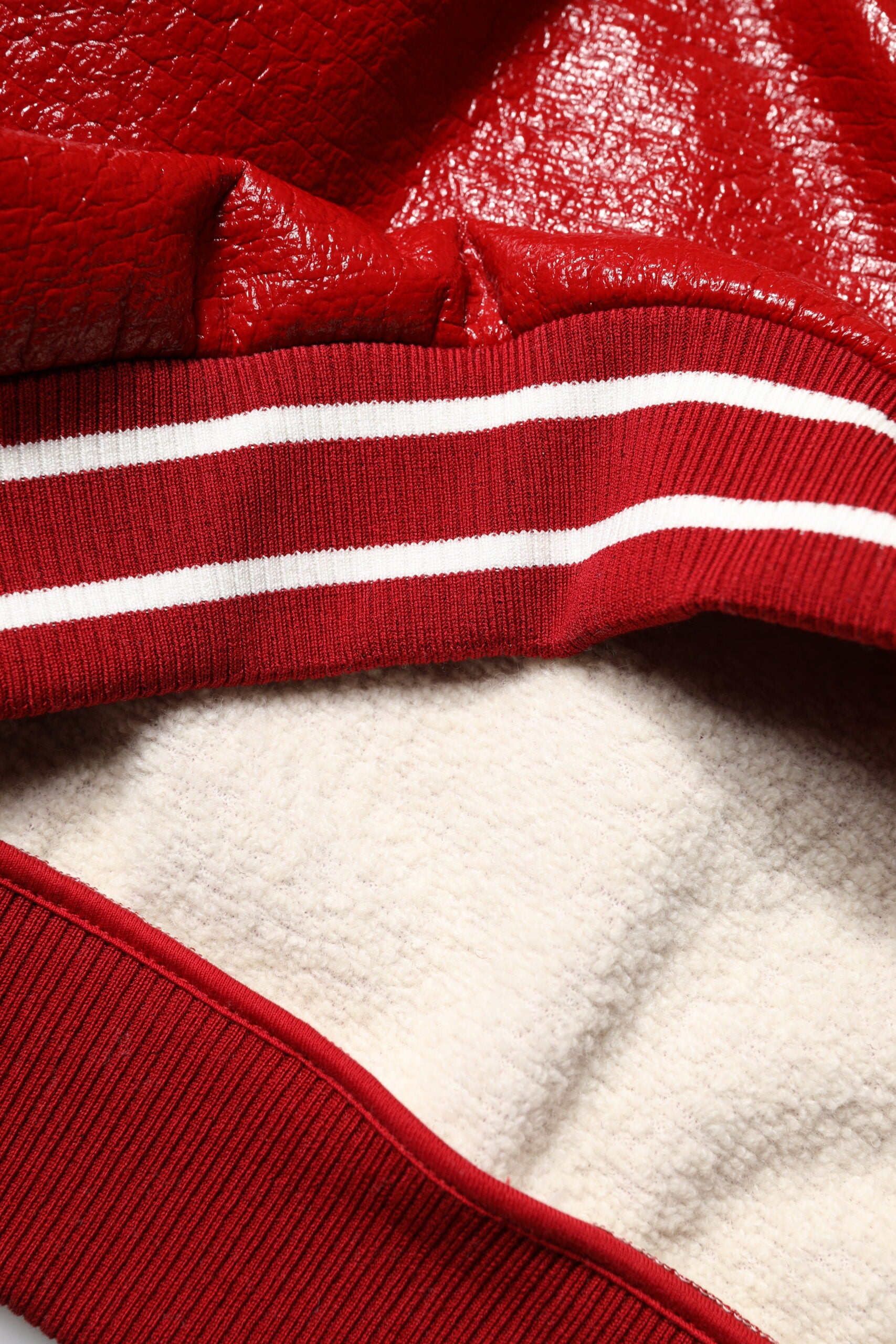 Red Wool DGLogo Embroidery Pullover Sweater