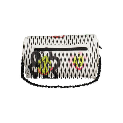 "White Polyethylene Women Handbag"