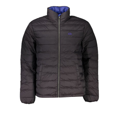 Black Polyamide Men Jacket