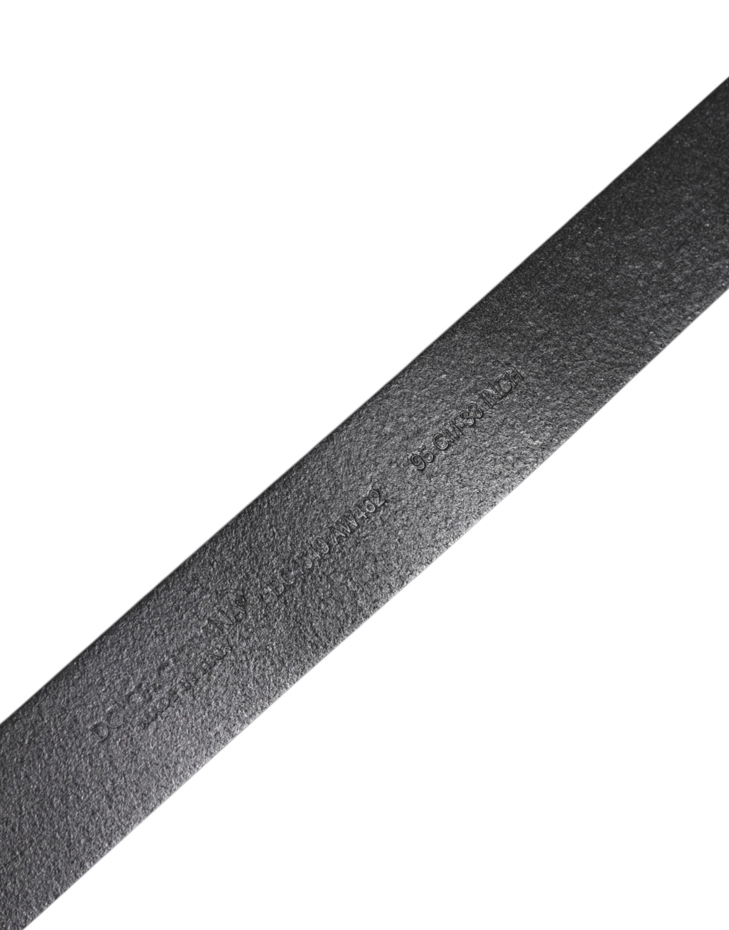 Black Classic Leather Metal Buckle Belt