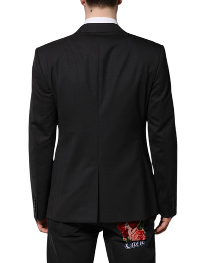 Dark Gray MARTINI Single Breasted Jacket