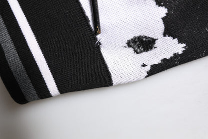 Multicolor Logo Crew Neck Pullover Sweater