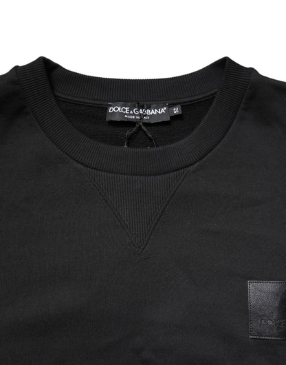 Black DG Logo Crew Neck Sweatshirt Sweater