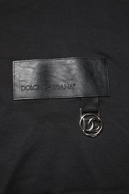 Black DG Logo Crew Neck Sweatshirt Sweater