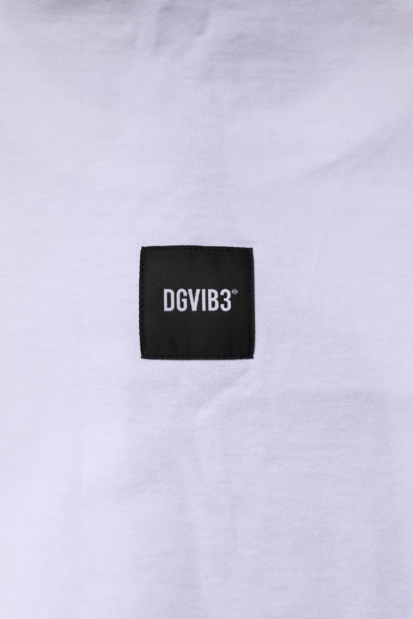 White Cotton Logo Print Crew Neck T-shirt