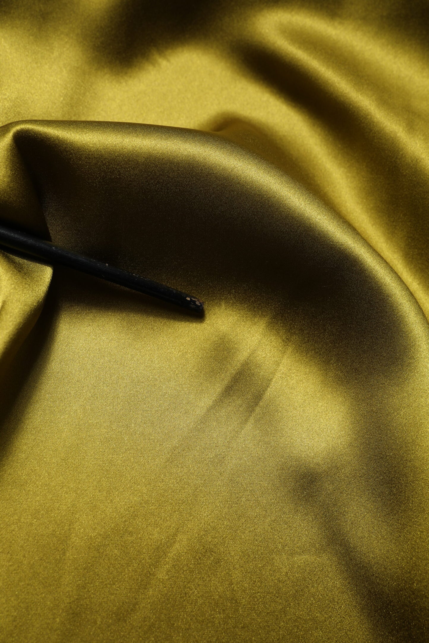 Green Ascot Collar Long Sleeves Blouse Top