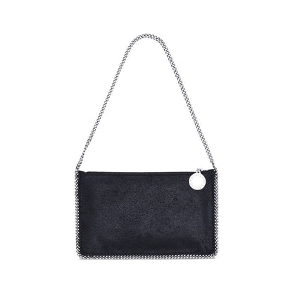 Black Polyethylene Shoulder Bag