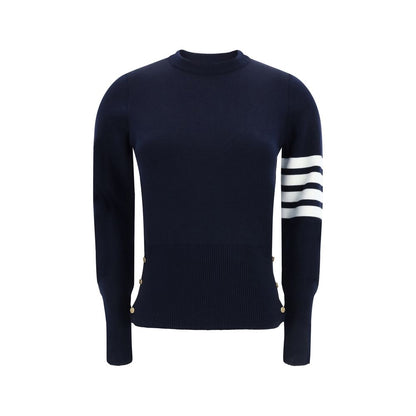 Blue Fleece Wool Sweatshirt