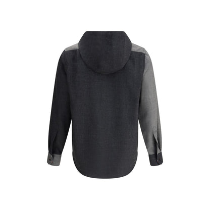 Gray Wool Jackets And Coat