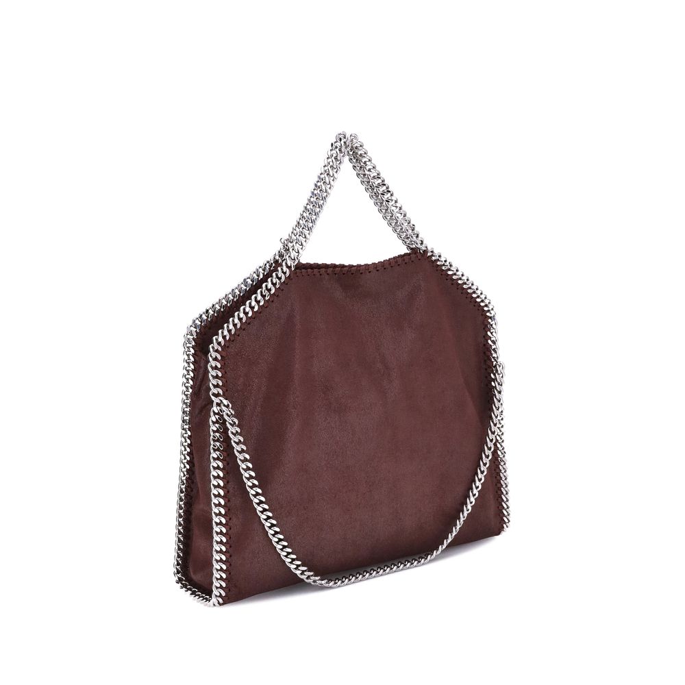 Brown Polyester Handbag