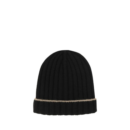 Black Cashmere Beanie