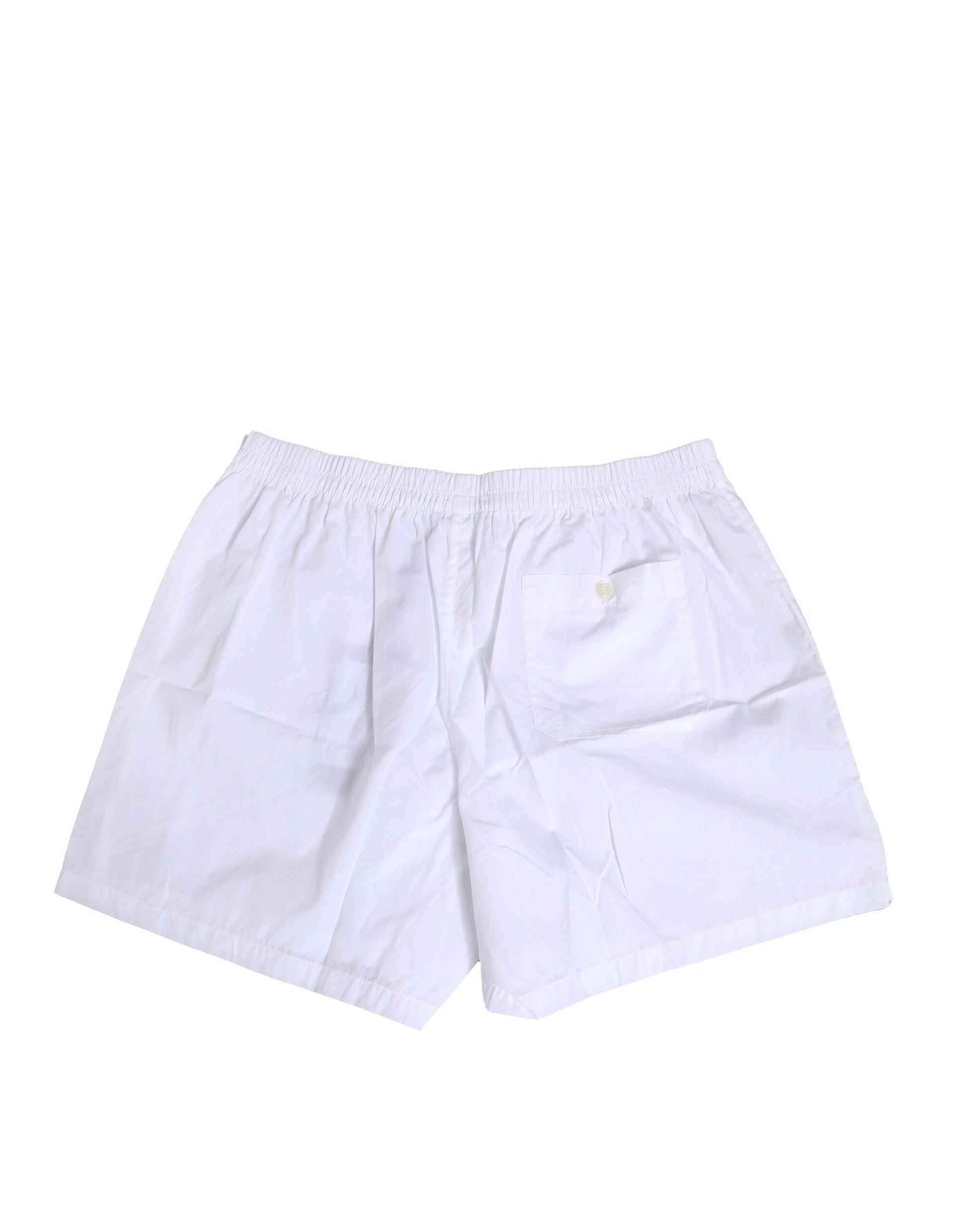 White Cotton Regular Boxer Shorts Underwear