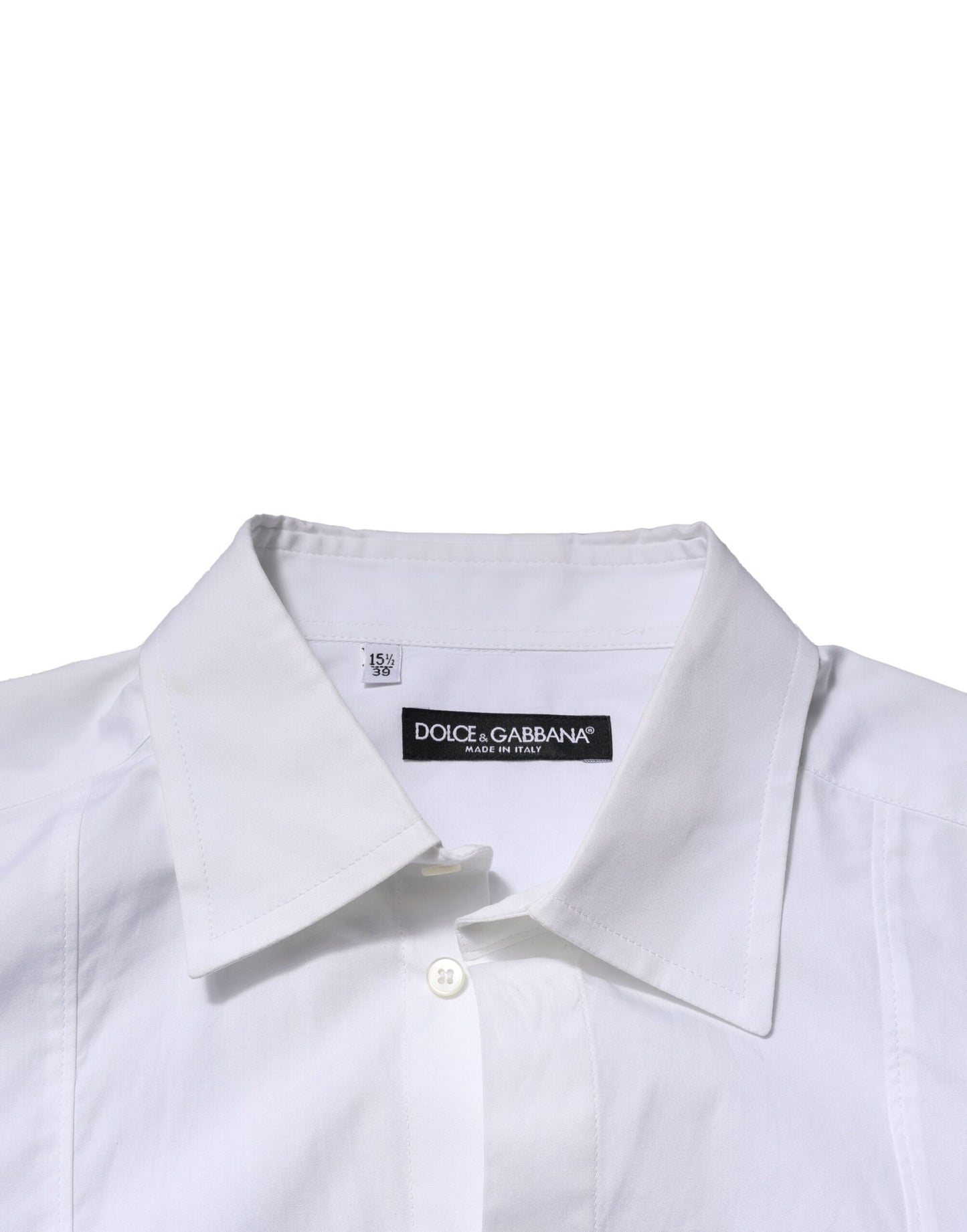 White Poplin Cotton Formal Men Dress Shirt