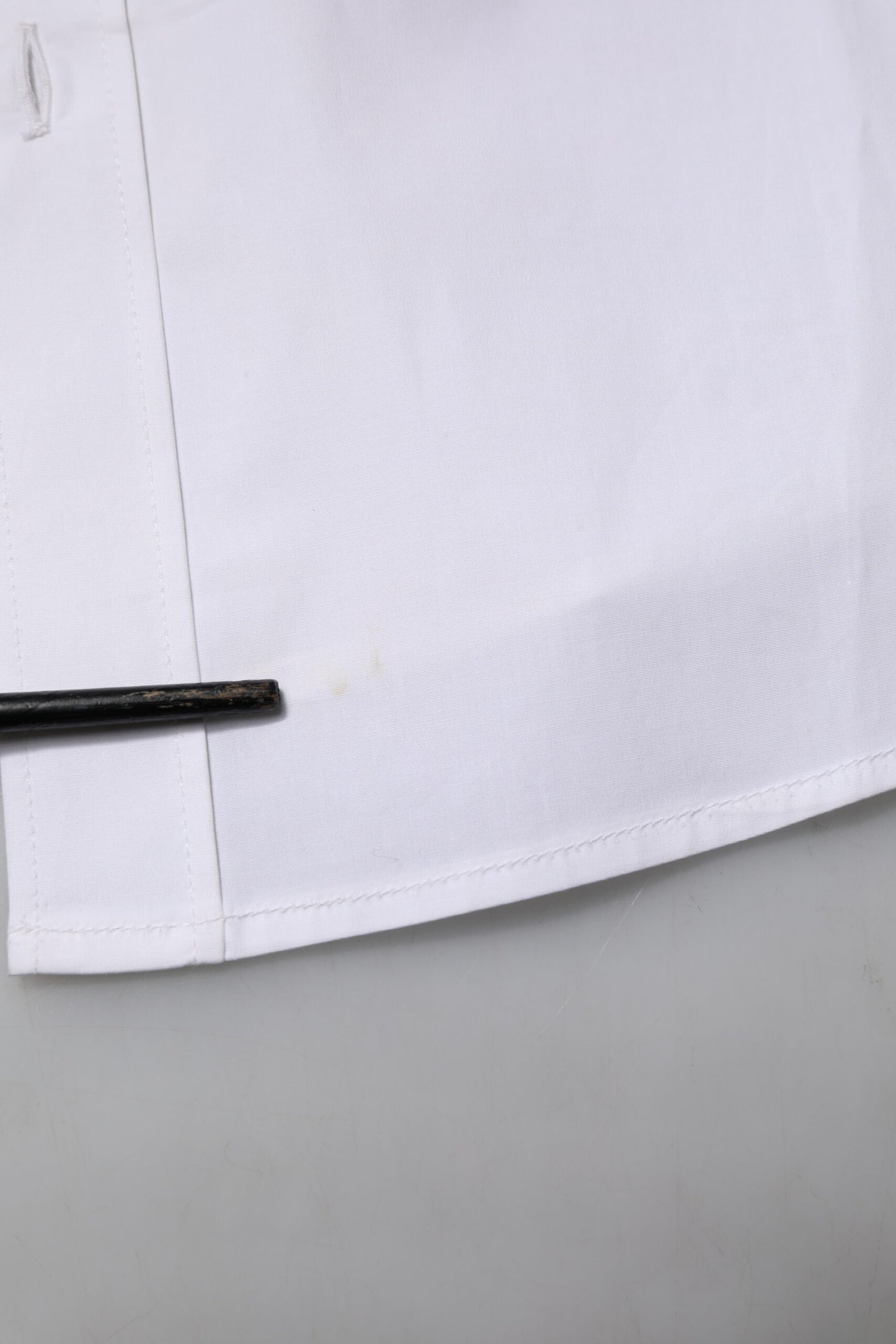 White Cotton Long Sleeves Dress Formal Shirt