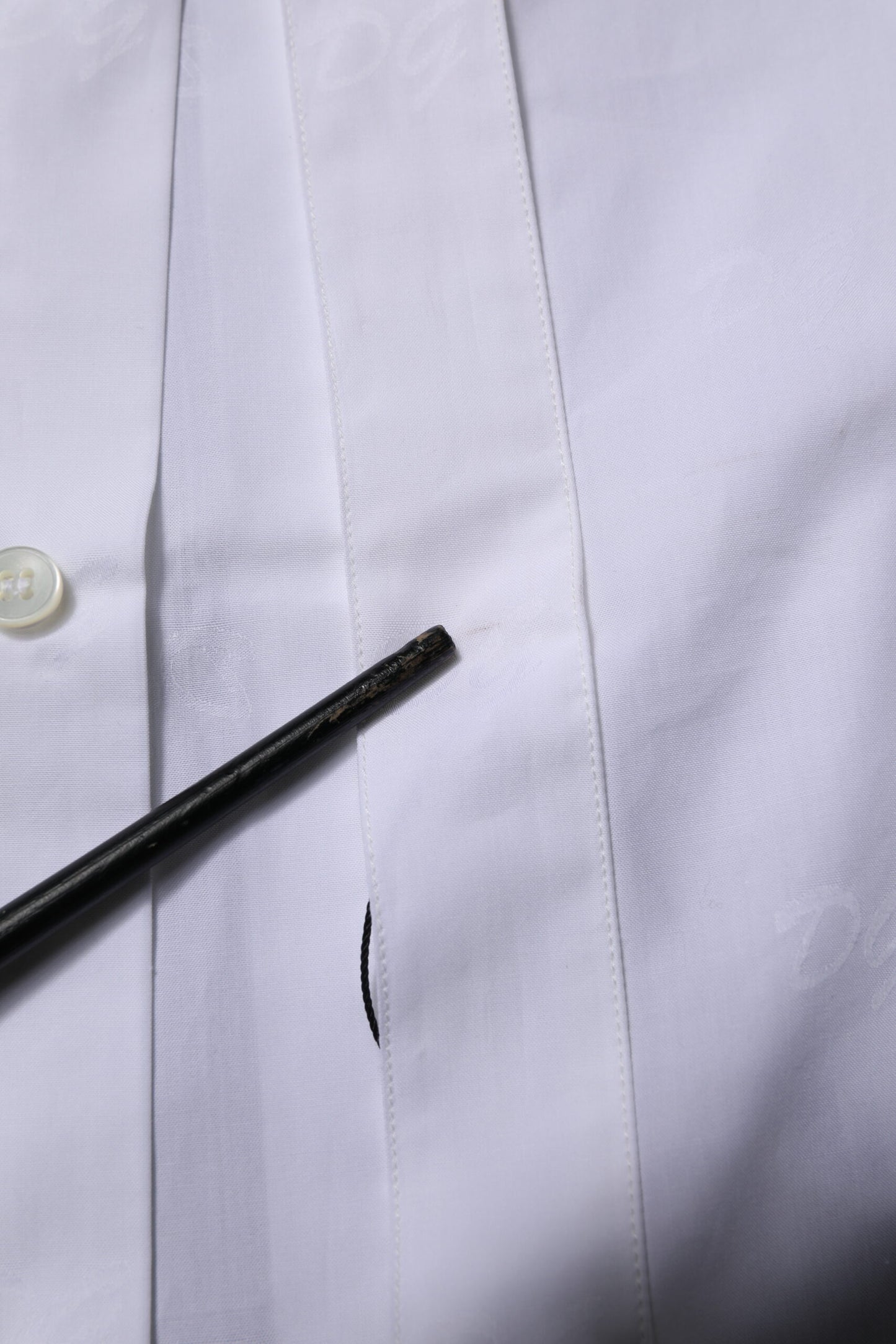 White GOLD Long Sleeves Dress Formal Shirt