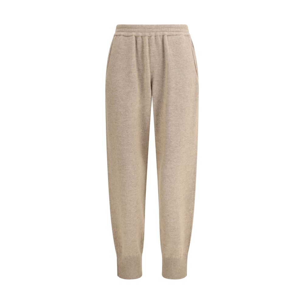 Beige Cashmere Pants