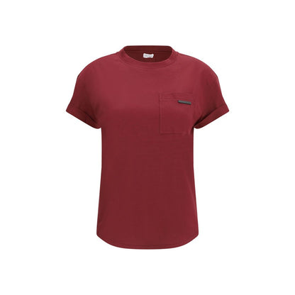 Bordeaux Cotton T-Shirt