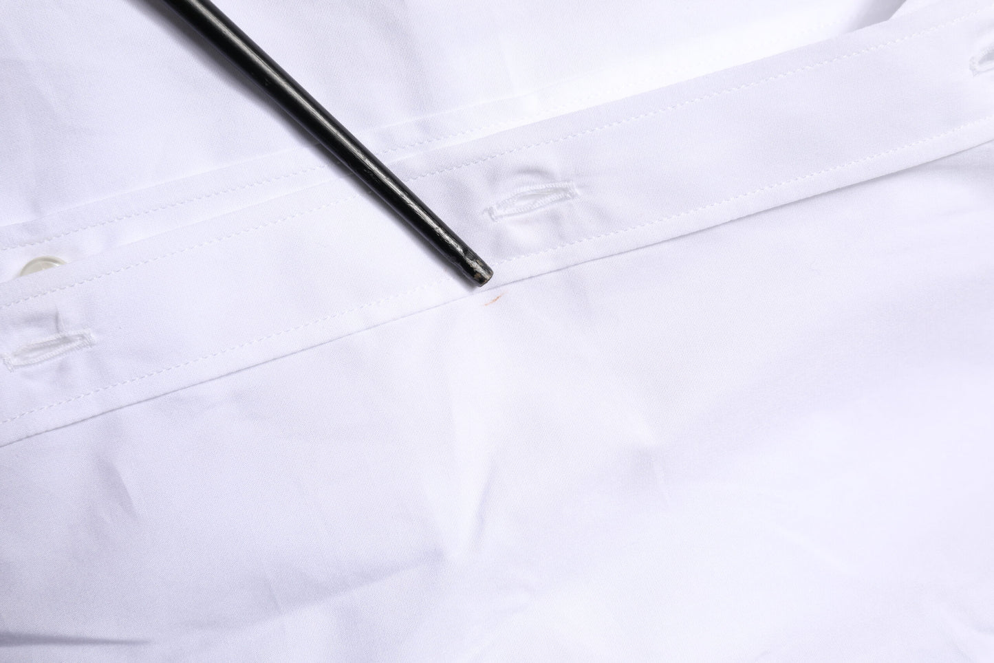 White Cotton GOLD Long Sleeves Formal Shirt