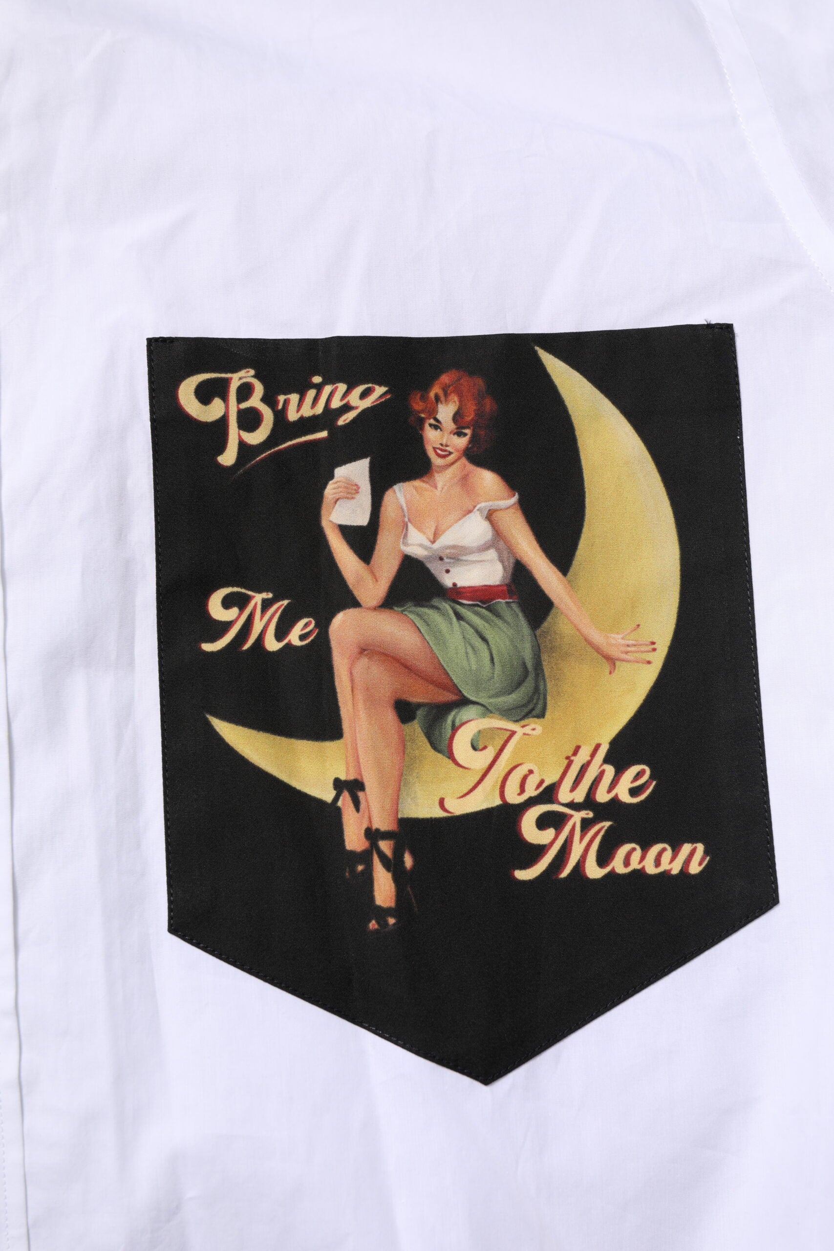 White MARTINI Long Sleeves Men Formal Shirt