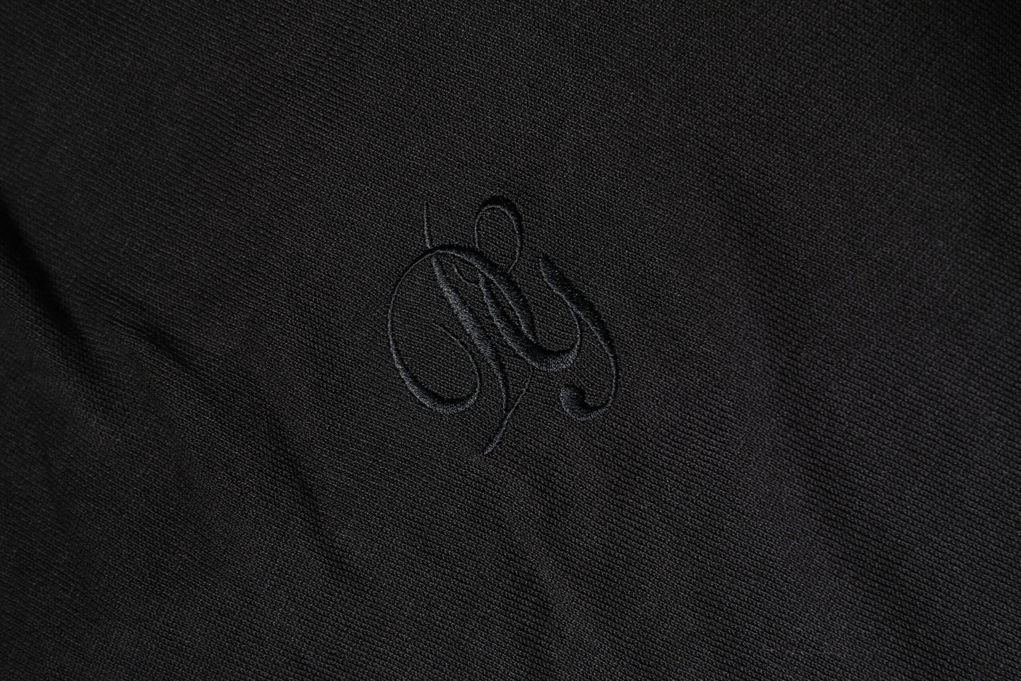 Black Cotton DG Logo Men Sweatshirt Sweater