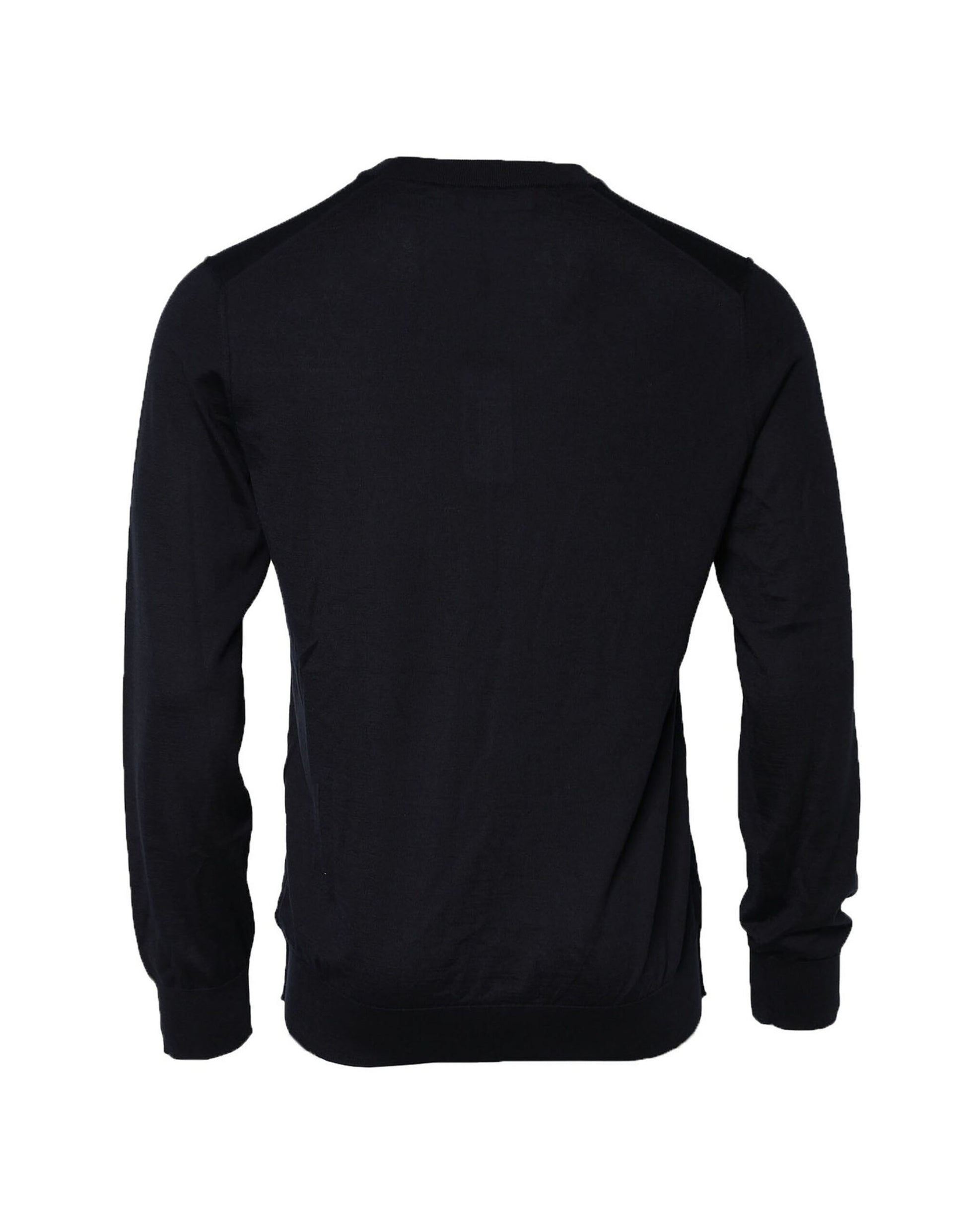 Black Cashmere Crew Neck Sweatshirt Sweater