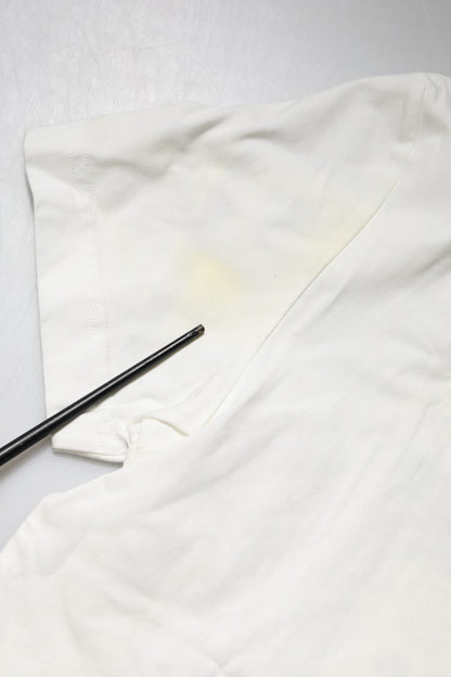 White Bandana Crew Neck Short Sleeves T-shirt