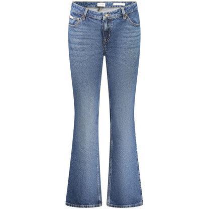 Blue Cotton Jeans Denim