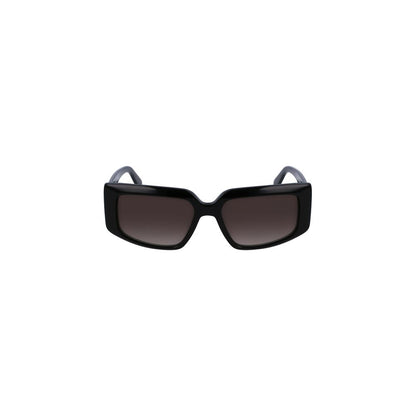 Black Acetate Women Sunglasses