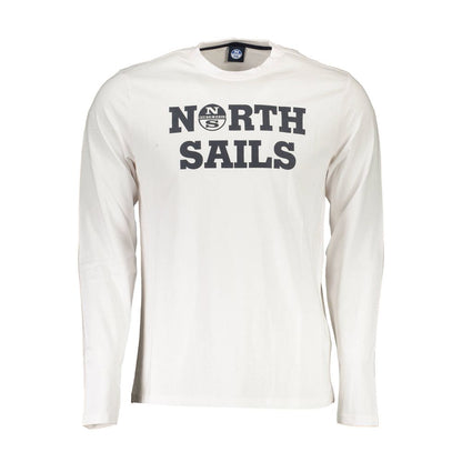 White Cotton Men T-Shirt