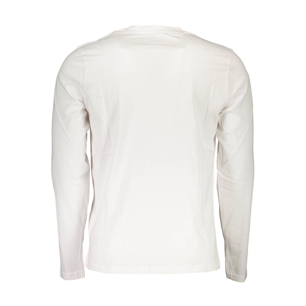 White Cotton Men T-Shirt