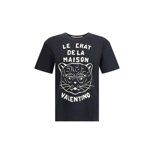 Black Cotton T-Shirt