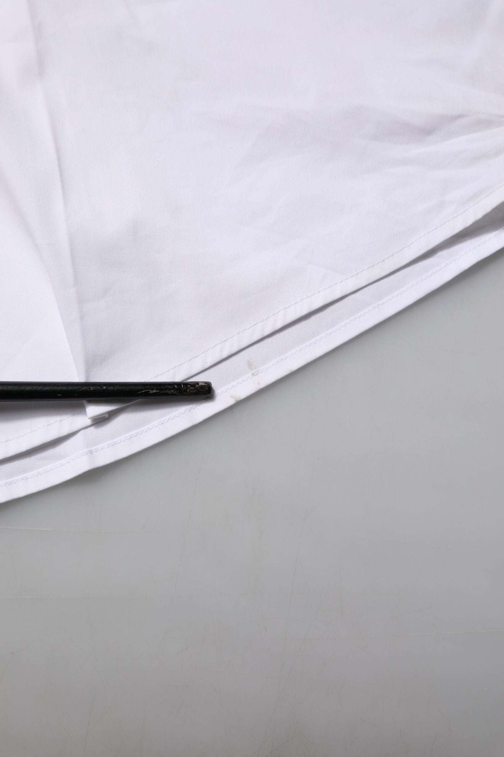 White Cotton GOLD Long Sleeves Formal Shirt