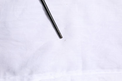 White Cotton Long Sleeves Collared Formal Shirt