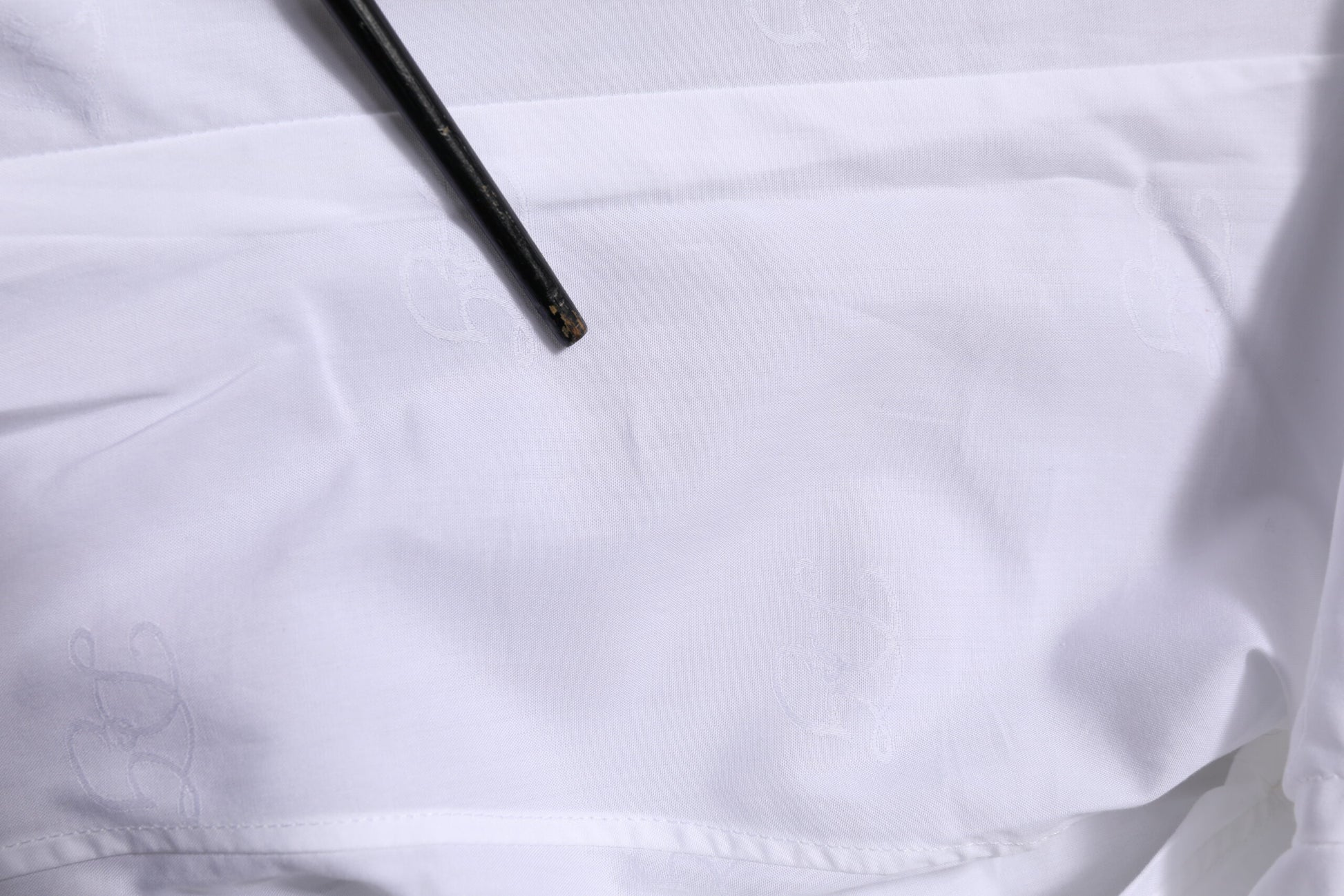 White Cotton GOLD Long Sleeves Formal Shirt