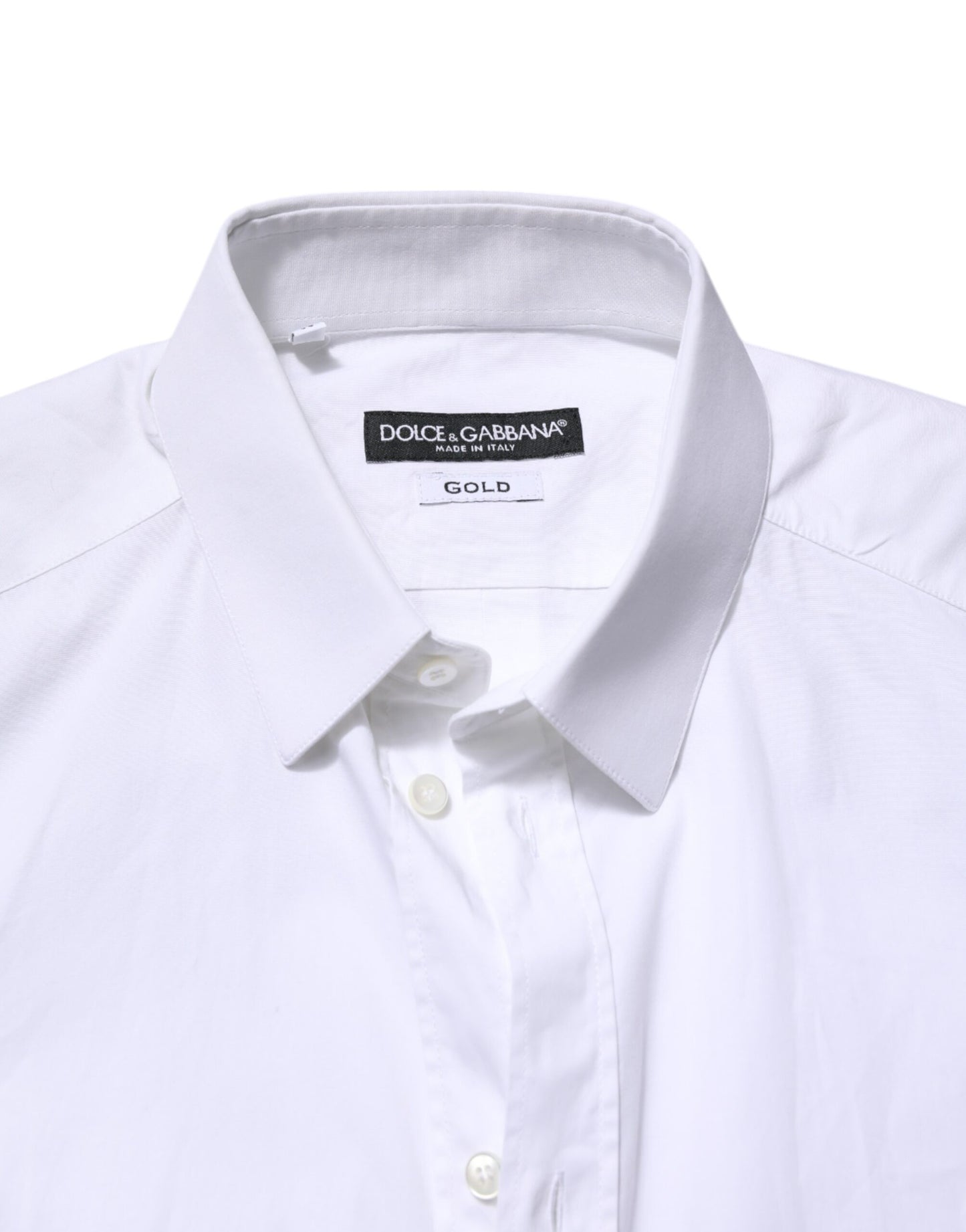 White GOLD Cotton Men Dress Formal Shirt